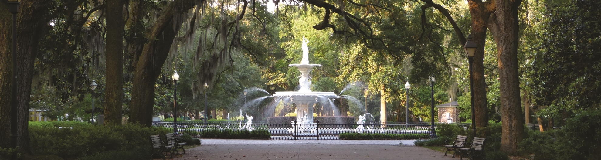 Forsyth Park downtown Savannah